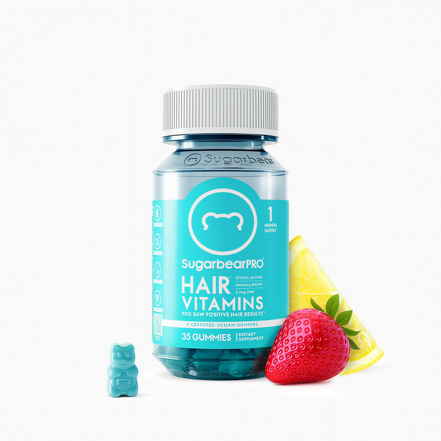 SugarbearPRO Hair Vegan Vitamin Gummies