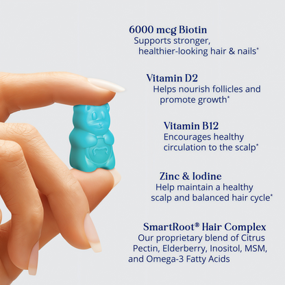 SugarbearPRO Hair Vegan Vitamin Gummies
